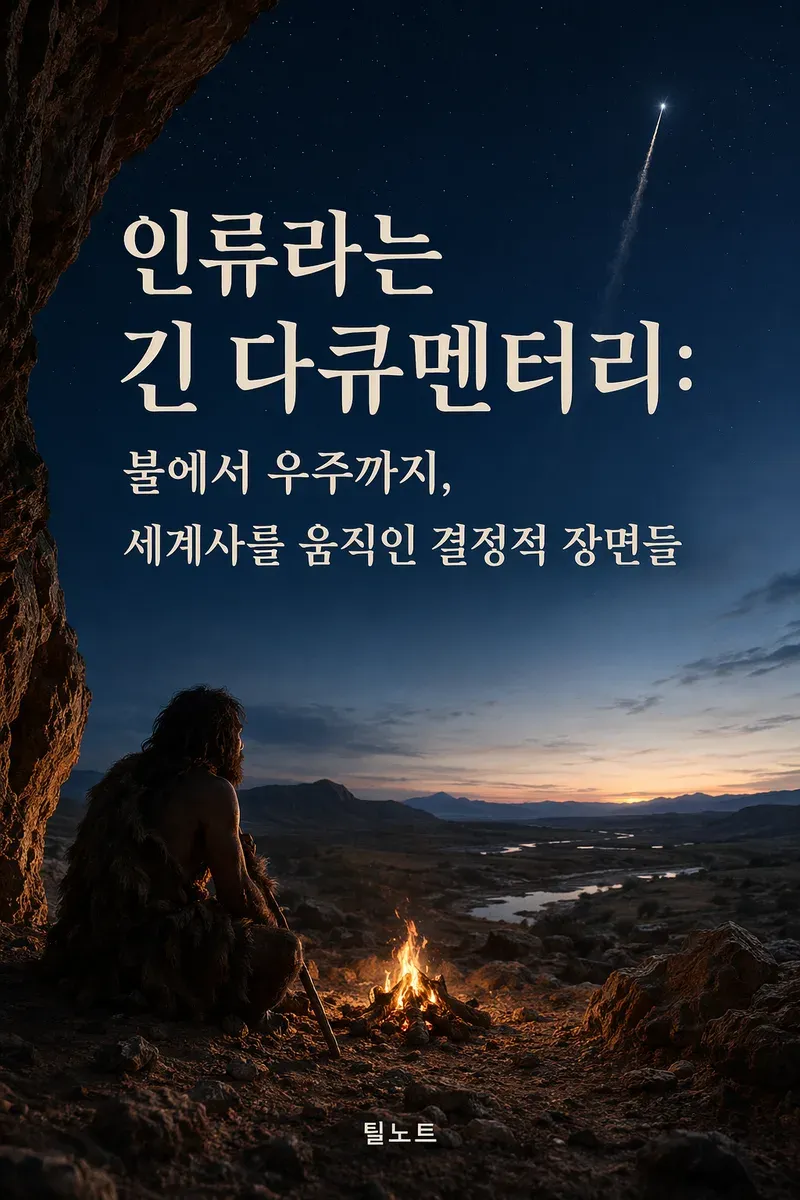 인류라는 긴 다큐멘터리: 불에서 우주까지, 세계사를 움직인 결정적 장면들