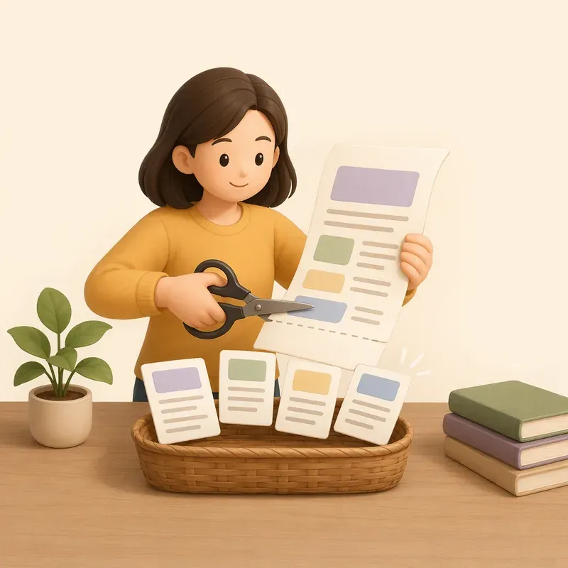 문서를 잘게 나누는 Chunking 전략