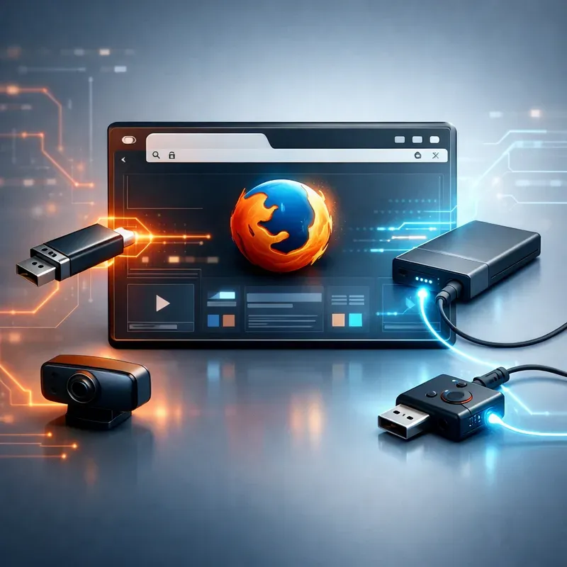 Firefox용 WebUSB 확장, 편의성 이상의 선택 기준이 생겼다