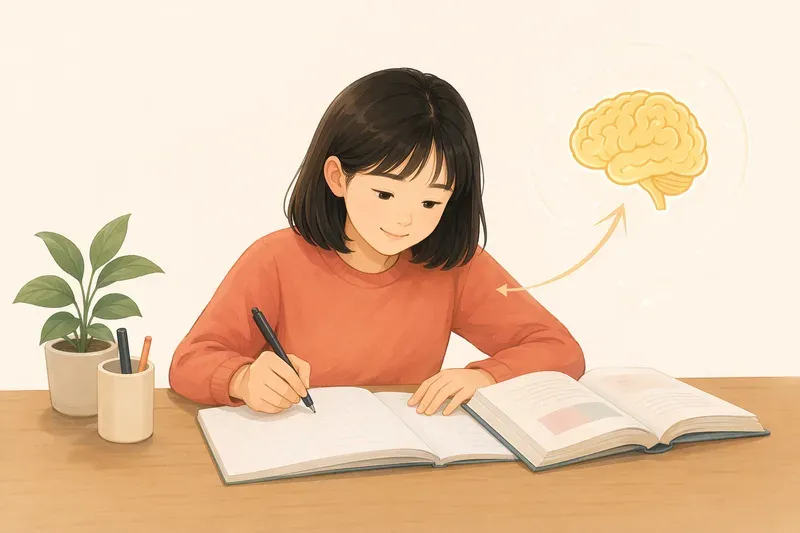 읽기와 쓰기로 표현을 오래 기억하기
