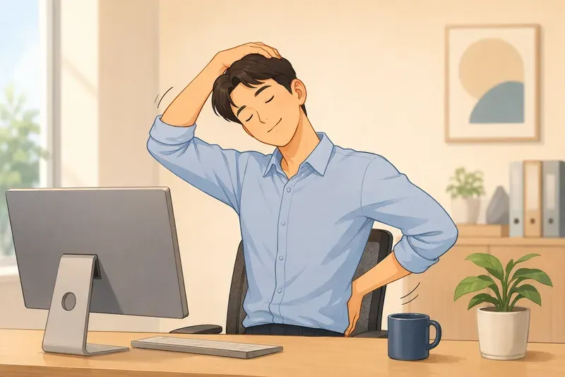 직장인 통증을 줄이는 하루 움직임 설계