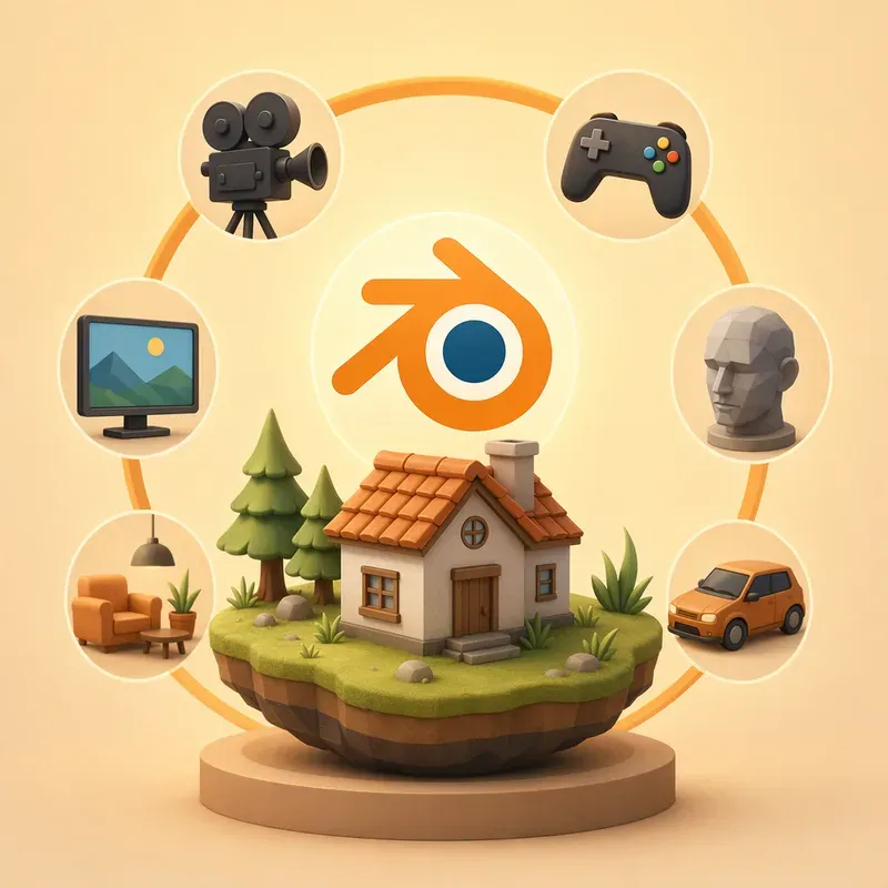 Blender와 3D 제작의 전체 그림 이해하기