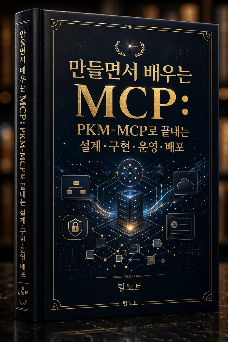 만들면서 배우는 MCP: PKM-MCP로 끝내는 설계·구현·운영·배포