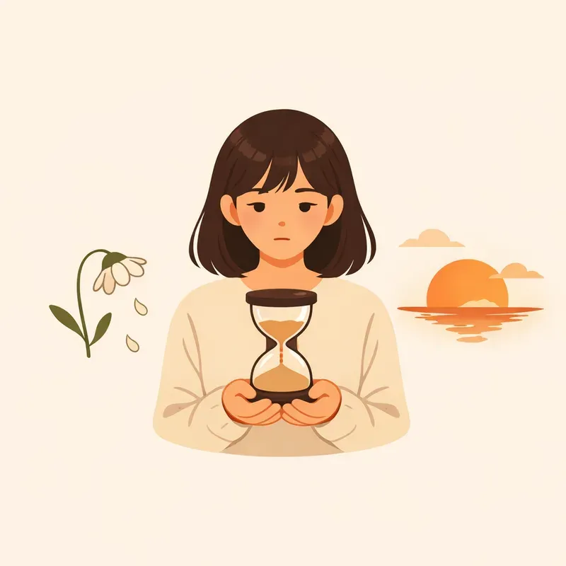 끝을 듣는 소녀