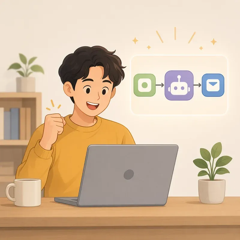 n8n 빠른 시작과 첫 워크플로우
