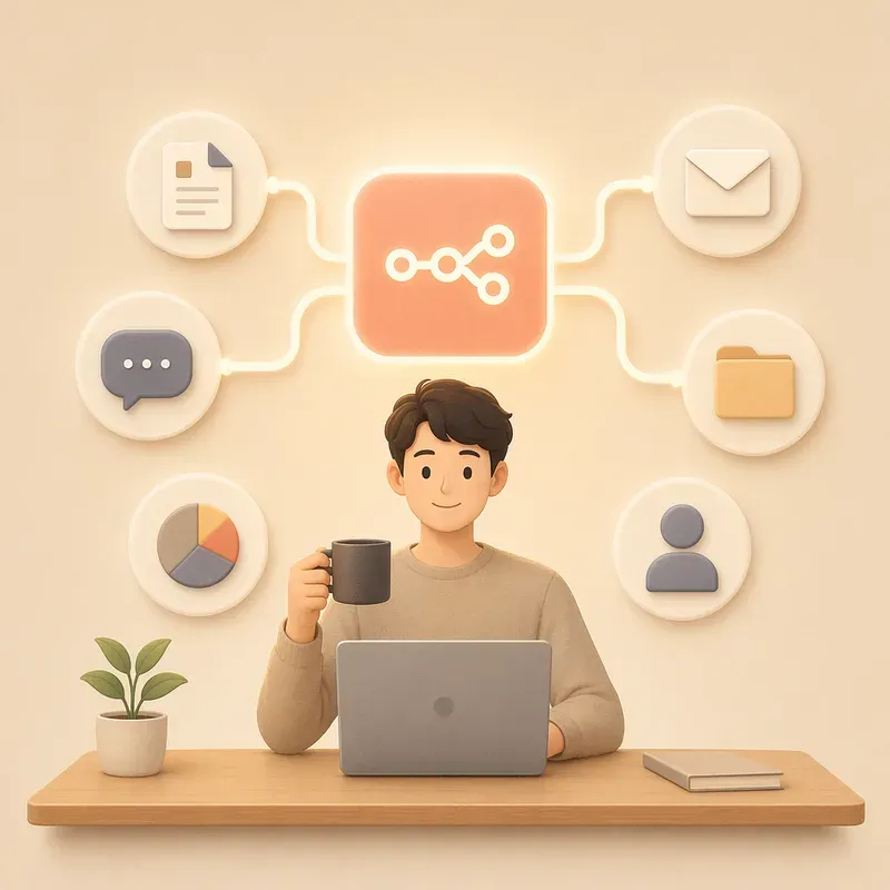 1인 회사 자동화 전체 청사진과 도입 로드맵