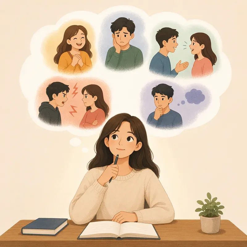 사람과 관계를 설명하는 단어