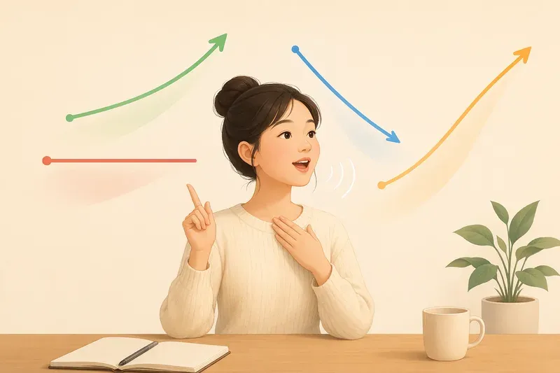 성조를 쉽게 익히는 말하기 훈련